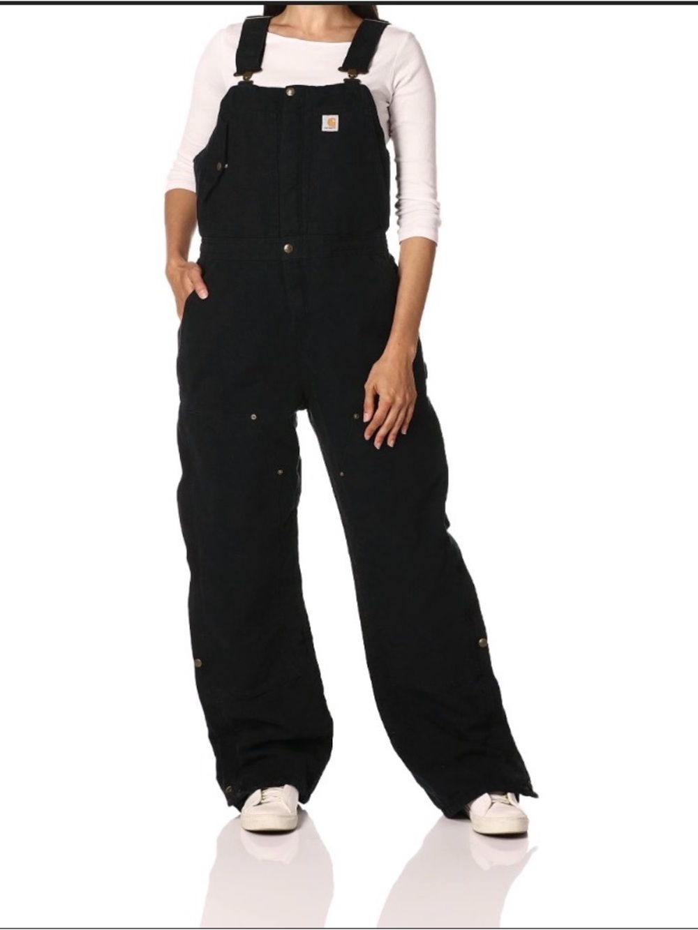 Carhartt Black Insulated Overalls - Women’s